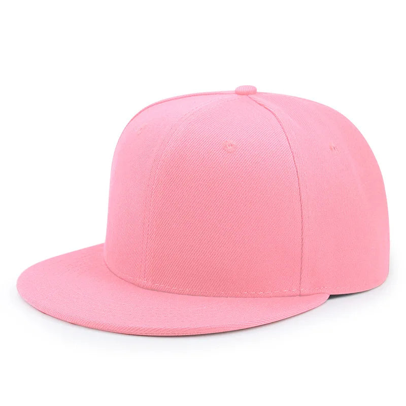 Wholesale Adult Blank Snapback Cap Hip Hop Hat For Men Women