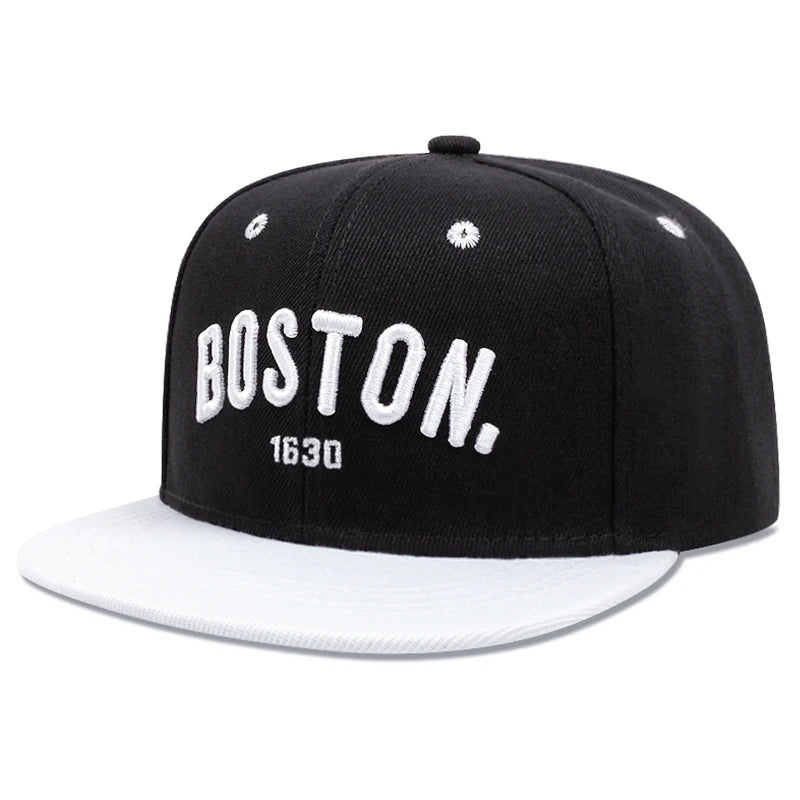 Fashion BOSTON Snapback Cap Men Women