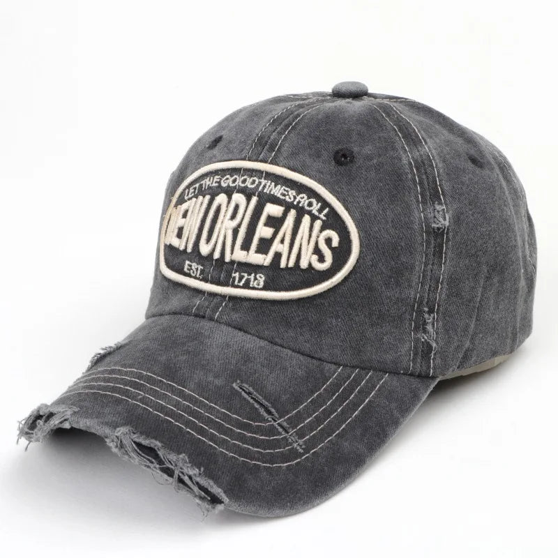 Unisex Washed Cotton Baseball Cap