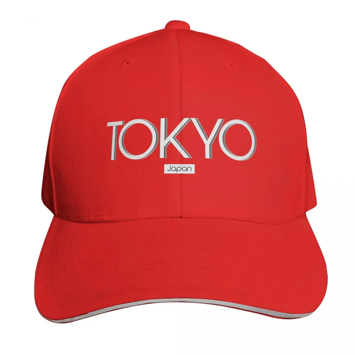 Japan Tokyo City Letter Logo Cap Fashion Casual Baseball Caps