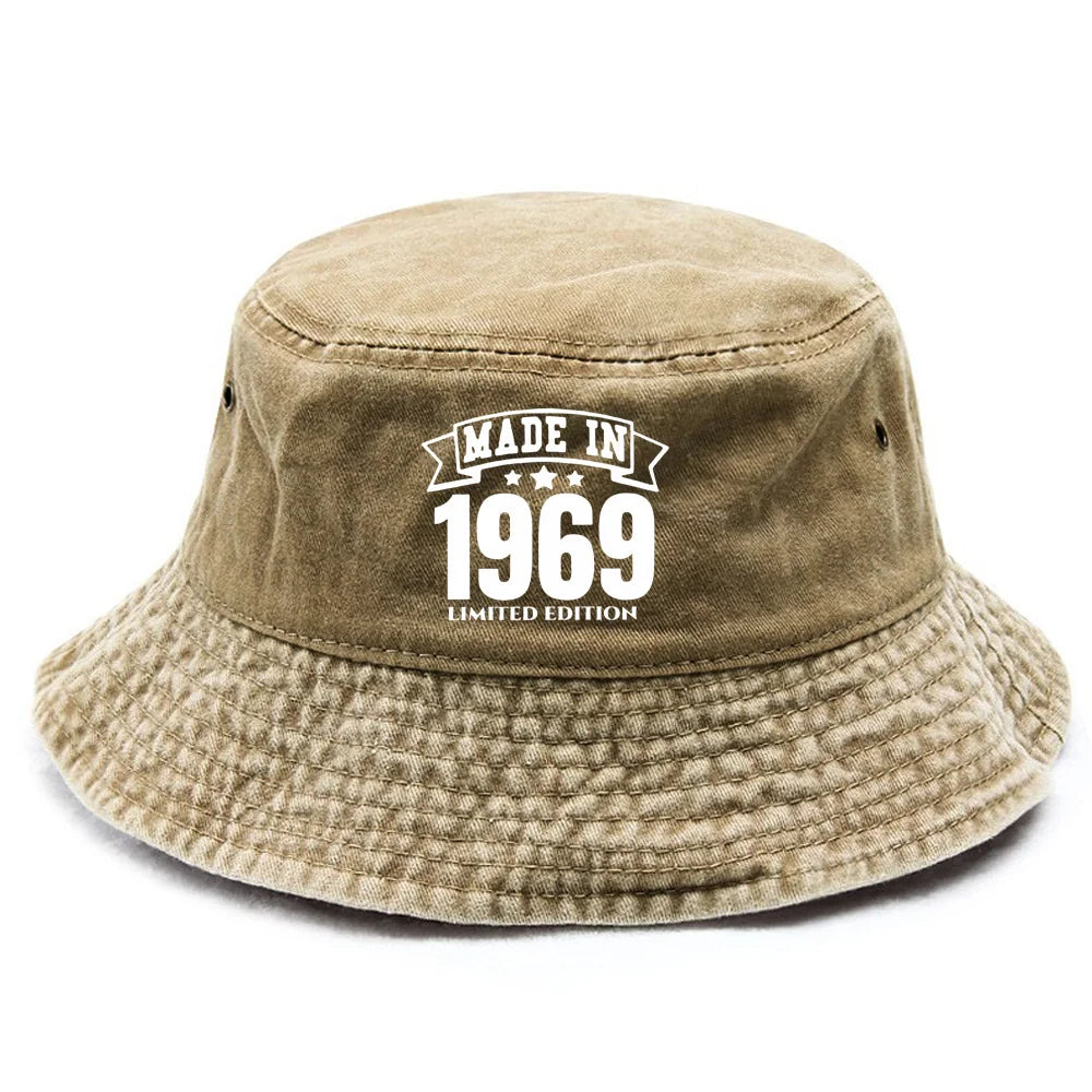 One Piece of a Vintage 1969 Cap Bucket Hat