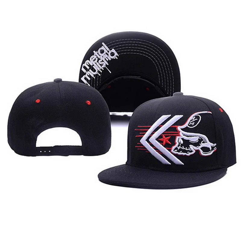 Unisex Skeleton Embroidery Baseball Cap
