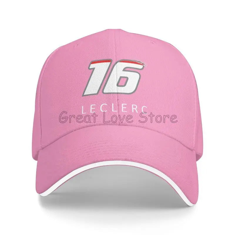 Charles Leclerc Graphic Print Baseball Cap