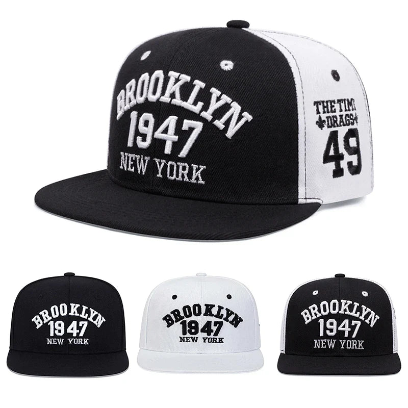 Embroidery Snapback Hat