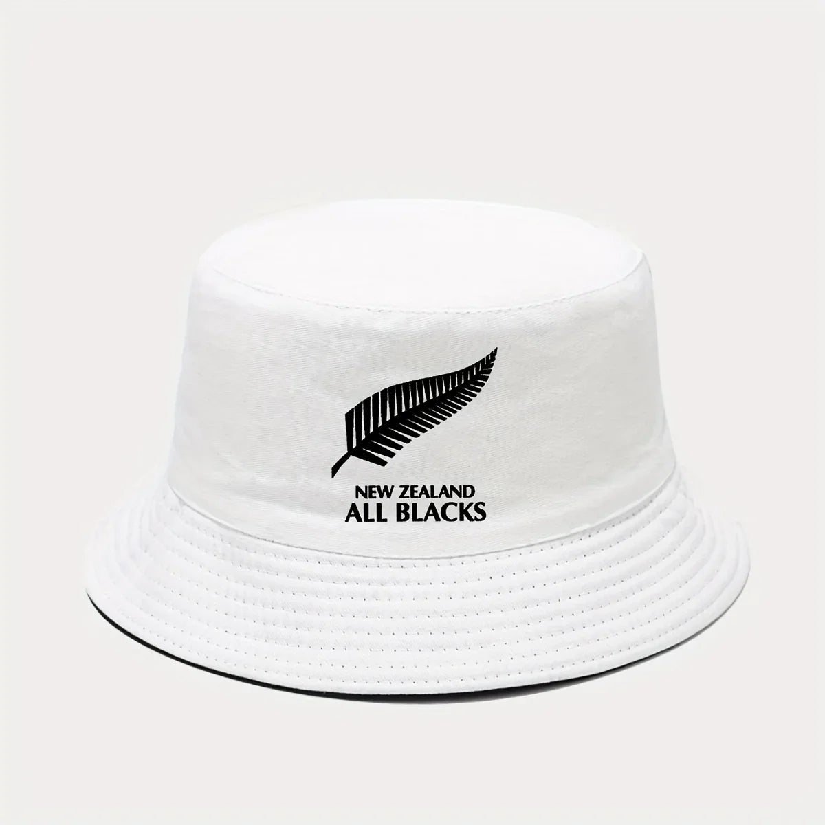 All Blacks Printed Bucket Hat Breathable Sun Hat
