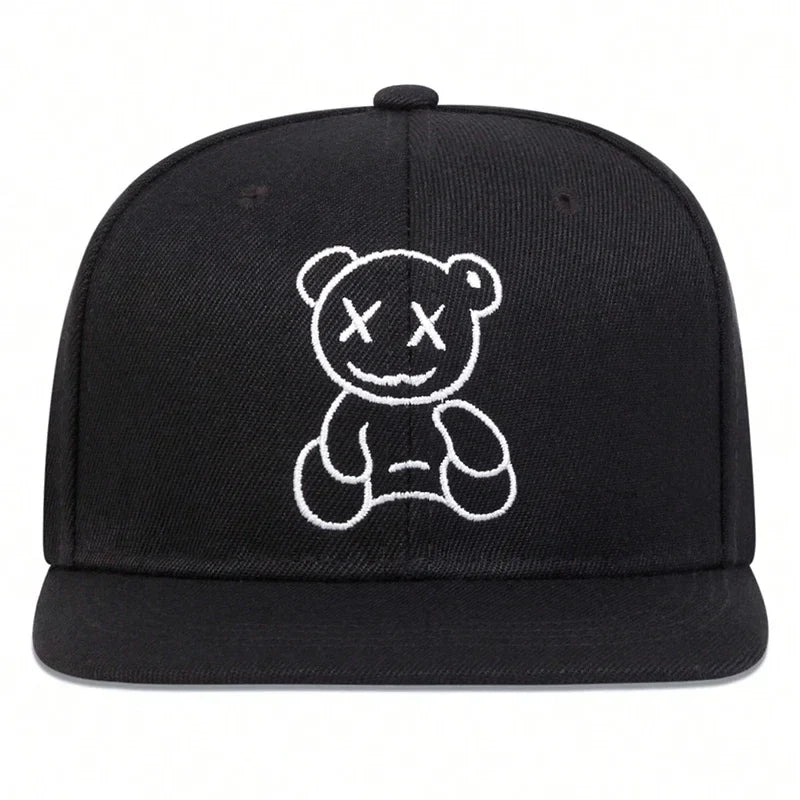 Unisex XX Little Bear Embroidery Hip-hop Hats