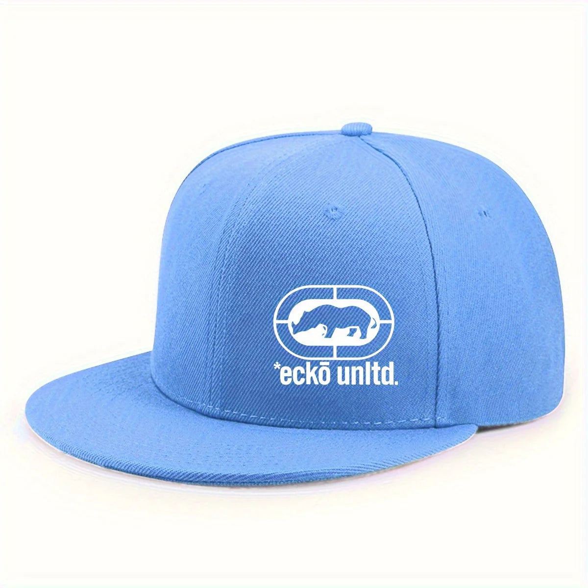 Fashionable Outdoor Flat Brimmed Hat With Fun Patterns Simple Style Unisex Snapback Caps