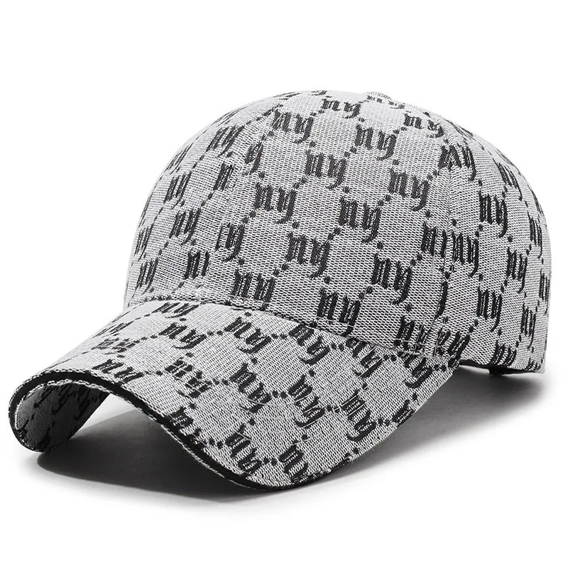 Elegant and Trendy White Baseball Cap