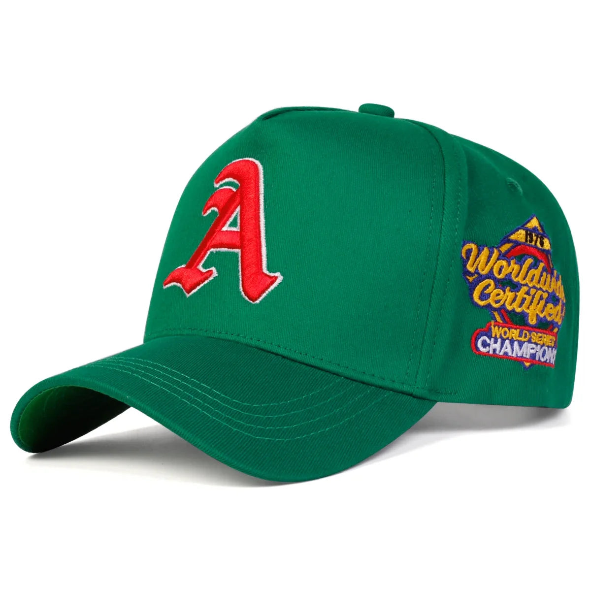 Unisex Gothic Letter A Embroidery Side Worldwide Baseball Caps