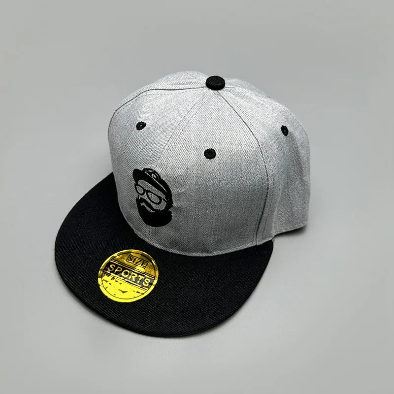 1PC Unisex Uncle Beard Embroidery Hip-hop Hats