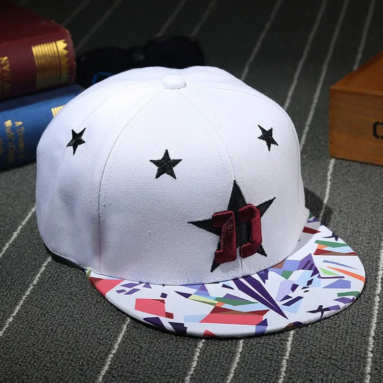 American Flag Embroidery Hip-hop Hats Snapback Caps