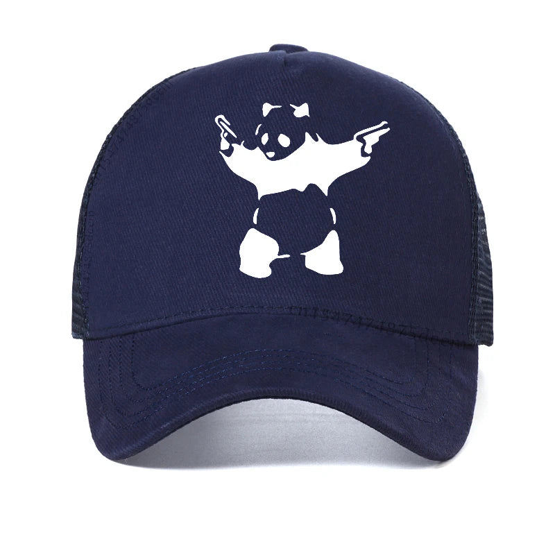 WWF Wrestling Panda Comedy Baseball Cap