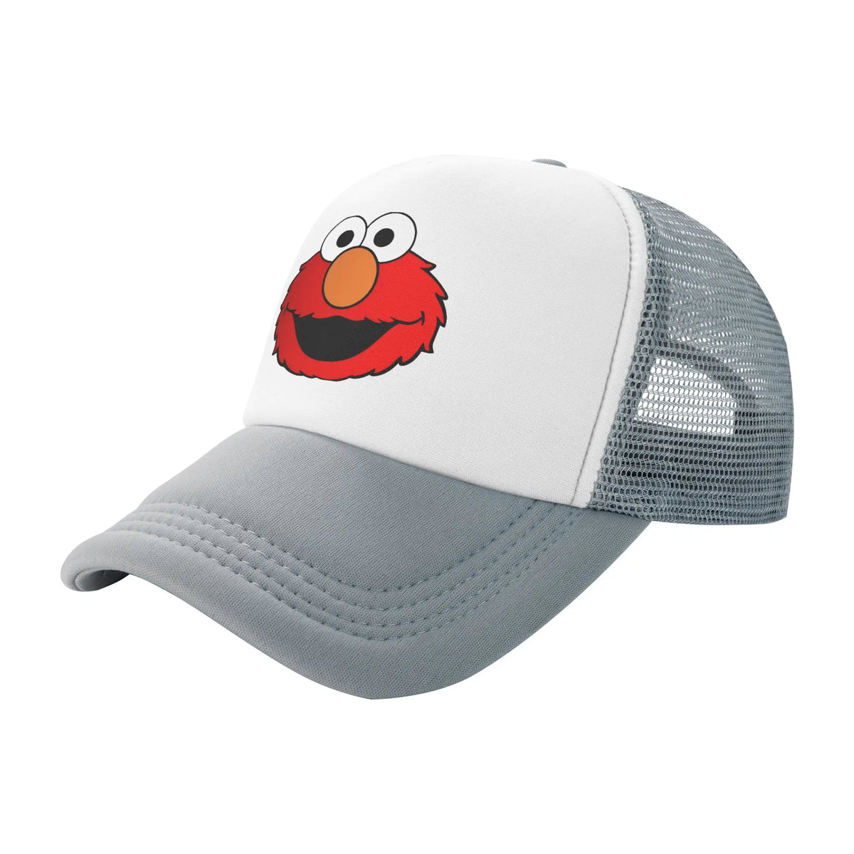 Elmo Cartoon Sesames Streets Trucker Hat Baseball Cap