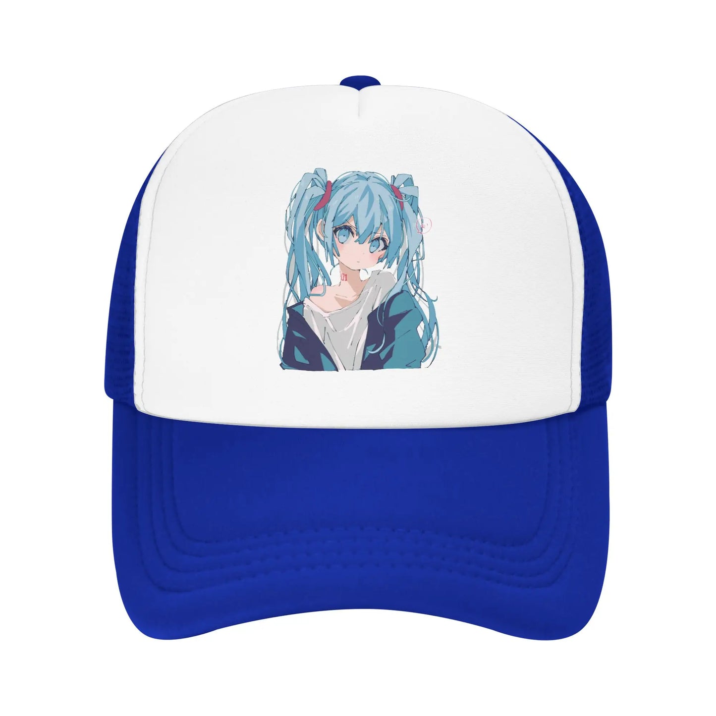 Kasane Teto Vocaloid Triple Baka Chibis Mesh Baseball Caps