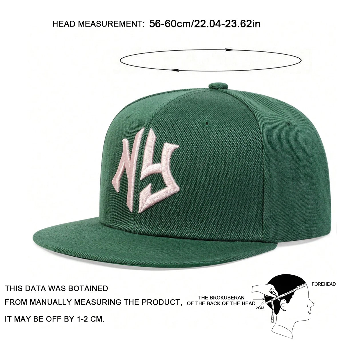 Unisex Letter Embroidery Hip-hop Hats Baseball Caps Sunscreen Hat Snapback Caps
