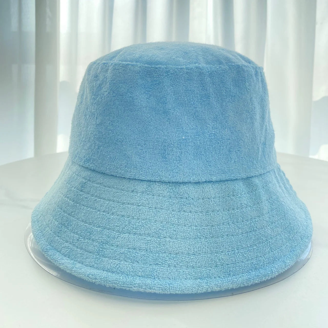 Simple Terry Cloth Towel Bucket Hat