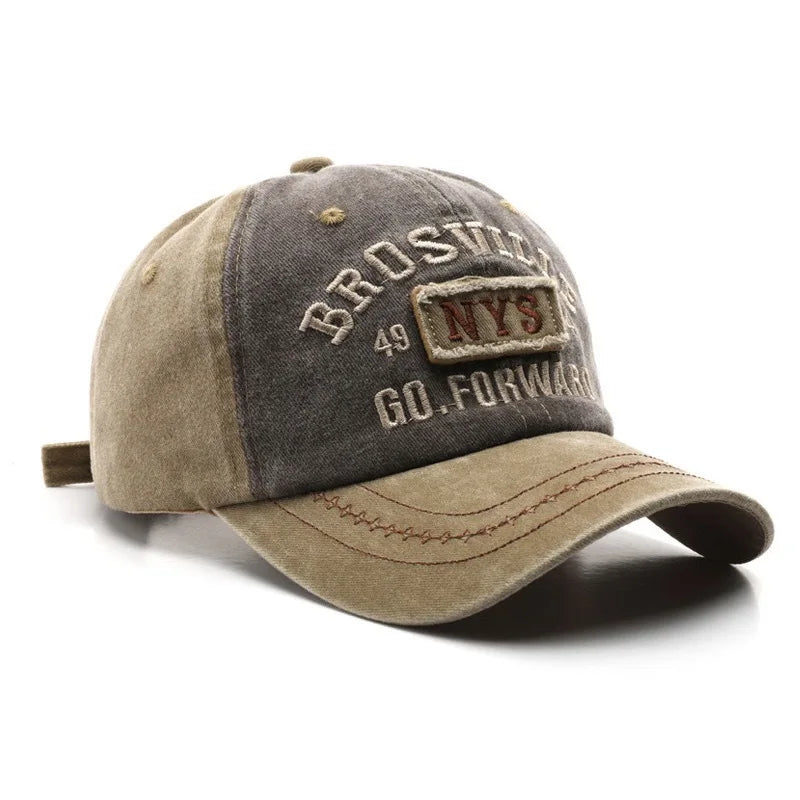 NEW YORK Washed Cotton Cap For Men Women Gorras Baseball Caps