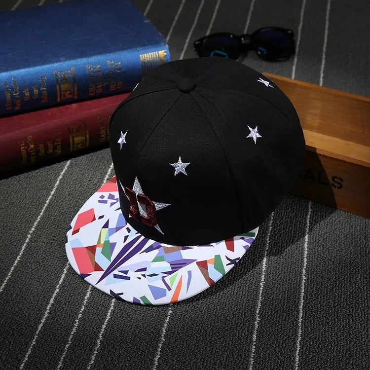 American Flag Embroidery Hip-hop Hats Snapback Caps