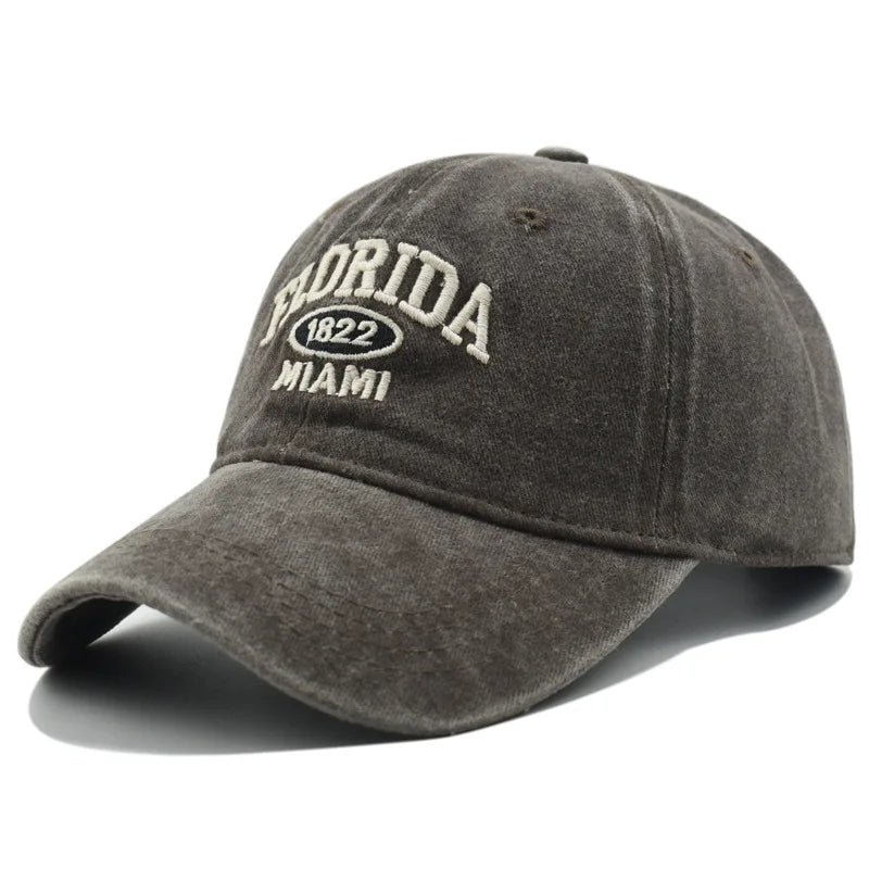 Vintage Washed Cowboy Baseball Cap