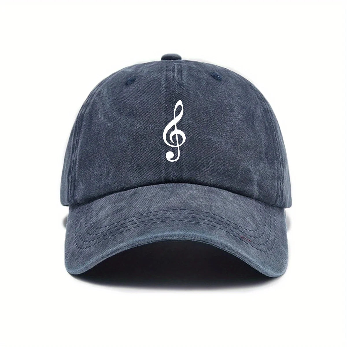 Music Note Printed Baseball Cap