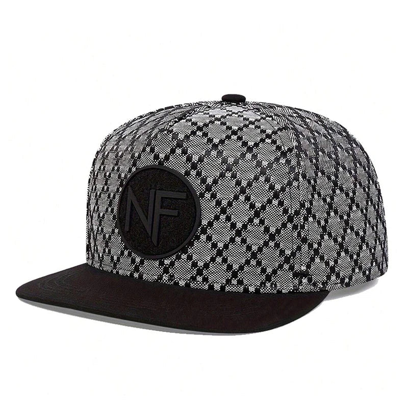 Men's Fashion NF Letter Embroidered Snapback Cap