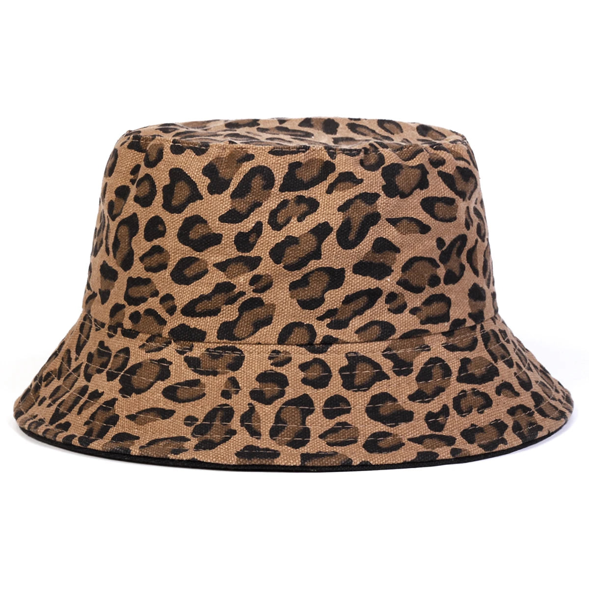 Unisex Leopard Print Personality Bucket Hats Fishermen