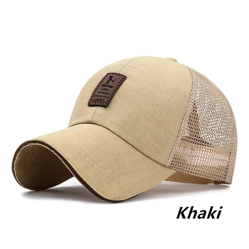 Women Men Summer Breathable Net Mesh Golf Baseball Cap