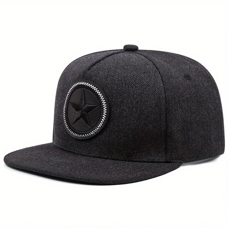 Brim Cap Summer Outdoor Travel Baseball Cap Men's Big Head Cap