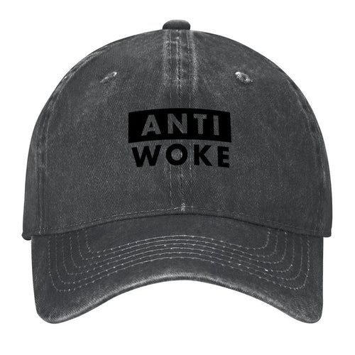 Anti Woke Baseball Cap