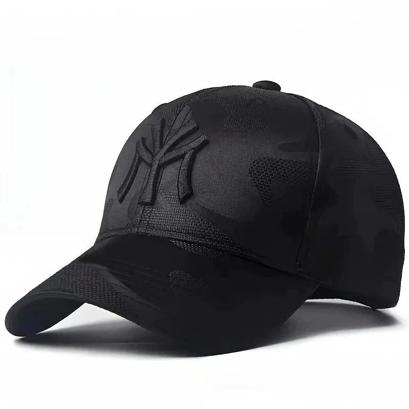 Fashion Letter Embroidery Camouflage Baseball Hats