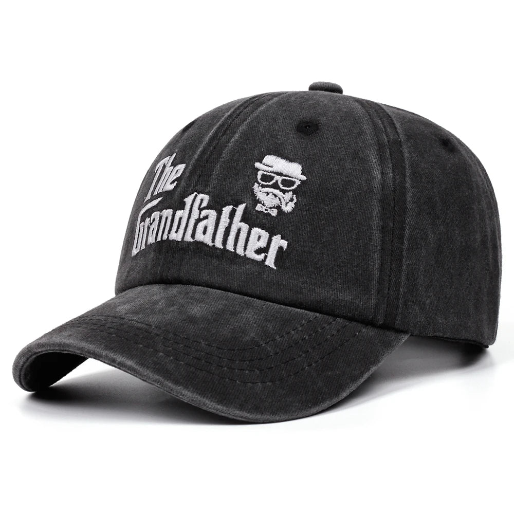 The Grandfather Washed Baseball Cap