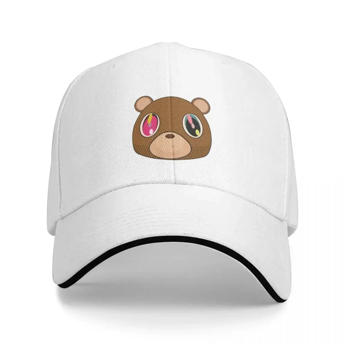 Dropout Bear Face Baseball Cap Rugby Anime