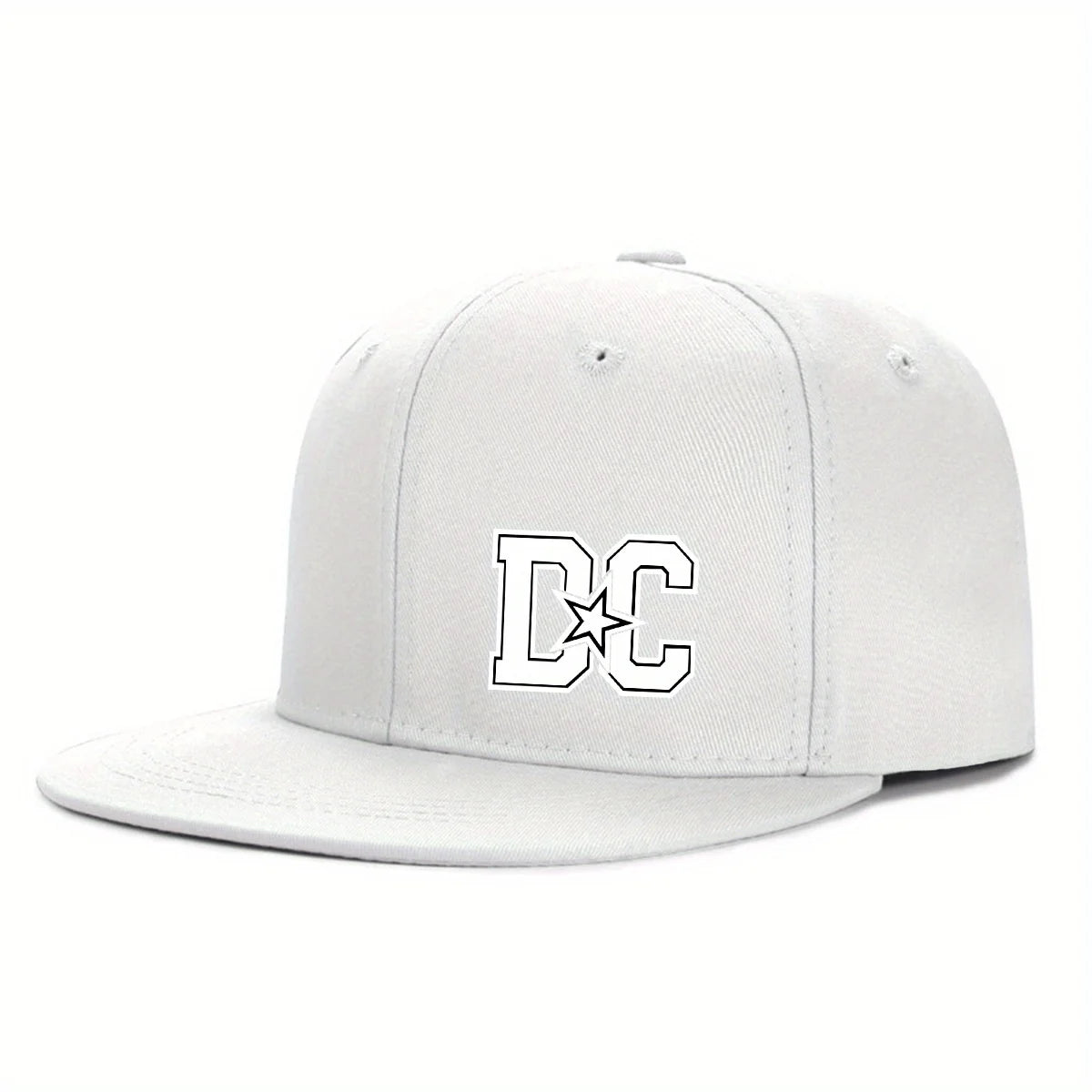 Unisex Letter Print Hip-hop Snapback Cap