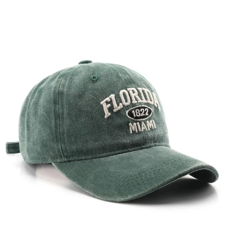 Vintage Washed Cowboy Baseball Cap