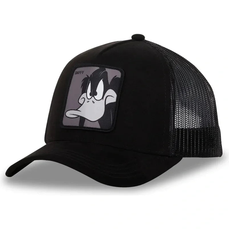 2New High Quality Brand Anime Cartoon Snapback Cotton Baseball Cap Men Women