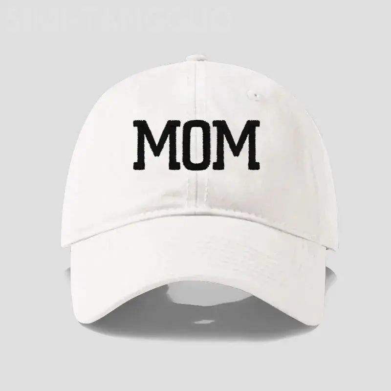 Embroidered DAD MOM Embroidered Baseball Hat Women And Men