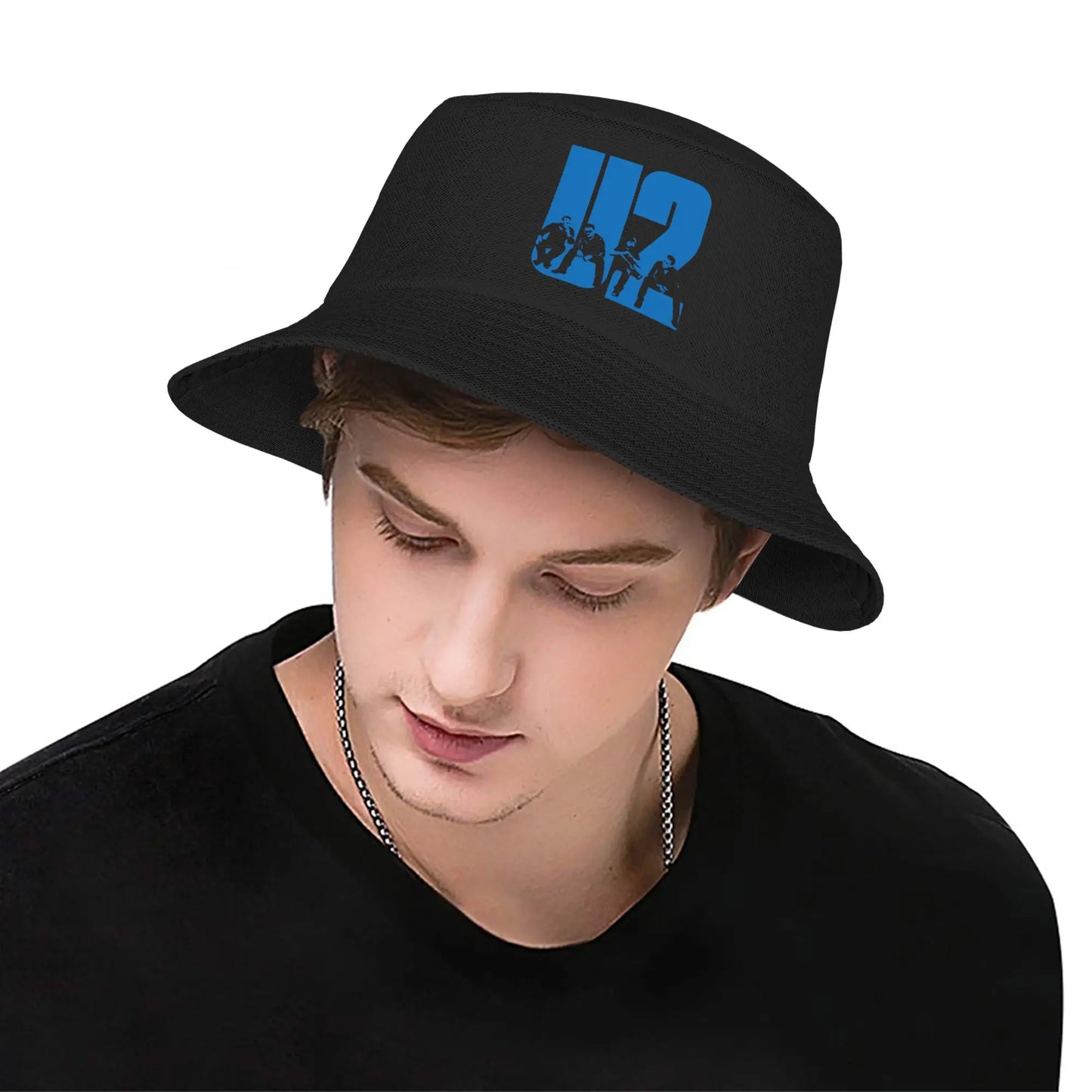 Couple U2 Rock Band Bucket Hat