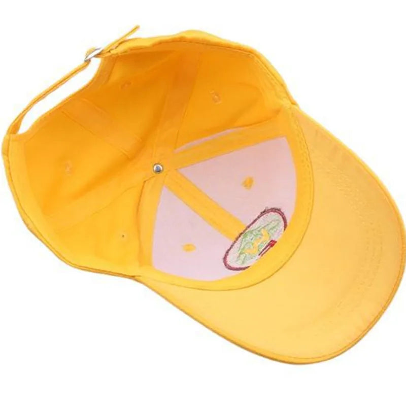 Cartoon Film Up Wilderness Explorer Russell Baseball Cap Cosplay WE Yellow