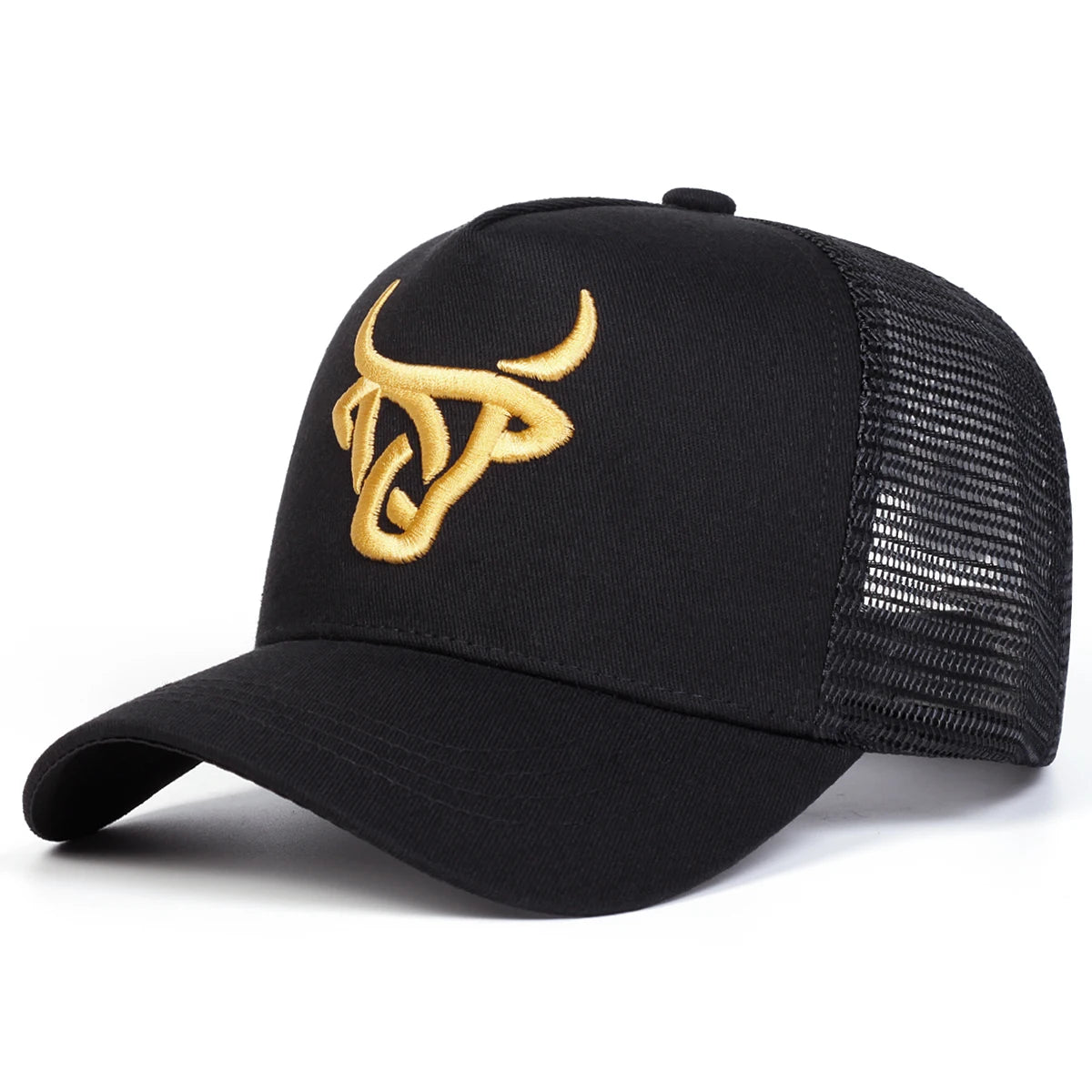 Unisex Ox Head Embroidery Baseball Caps