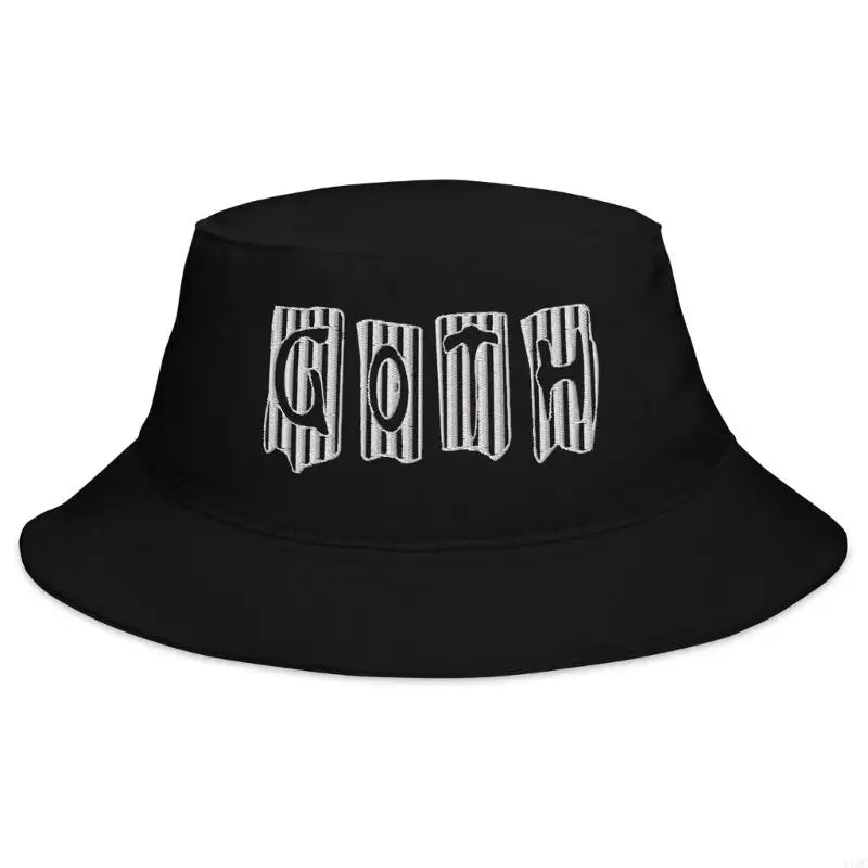 Gothic Halloween Theme Fisherman Hat Bucket Hat For Women Men