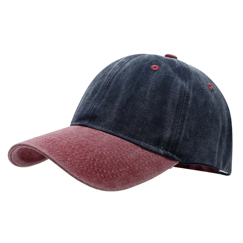 Vintage Washed Baseball Cap For Men