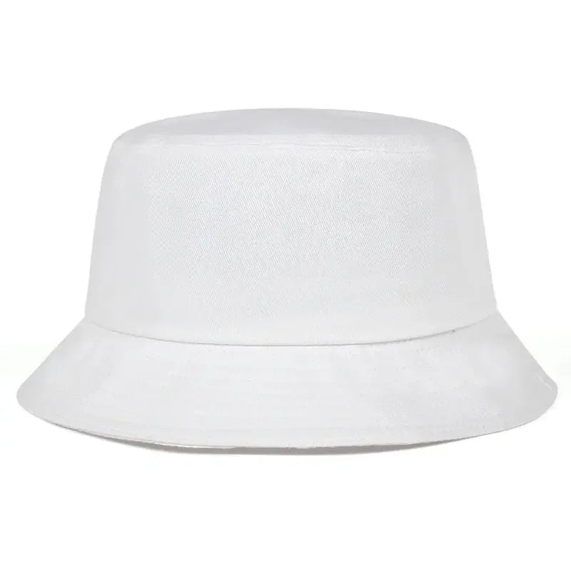 Unisex Solid Color Light Plate Personality Bucket Hats