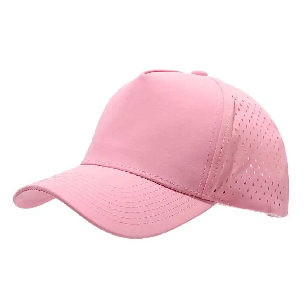 New Five-Ply Laser Perforated Cap Breathable Sports Baseball Cap