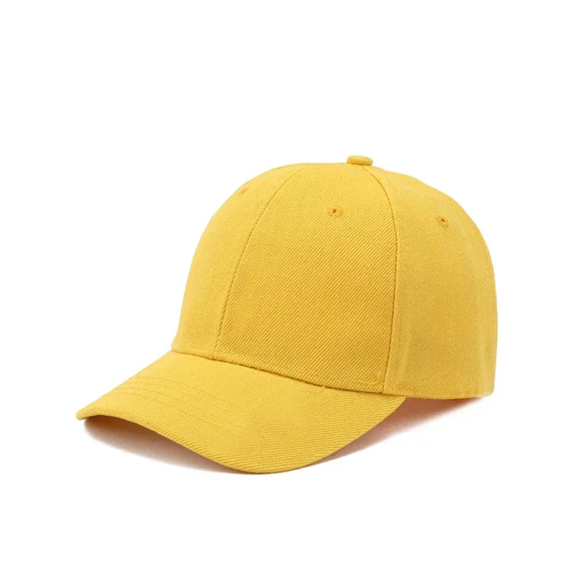 Fashion Candy Color Kids Baseball Cap Sun Protection Boy Girls Hat