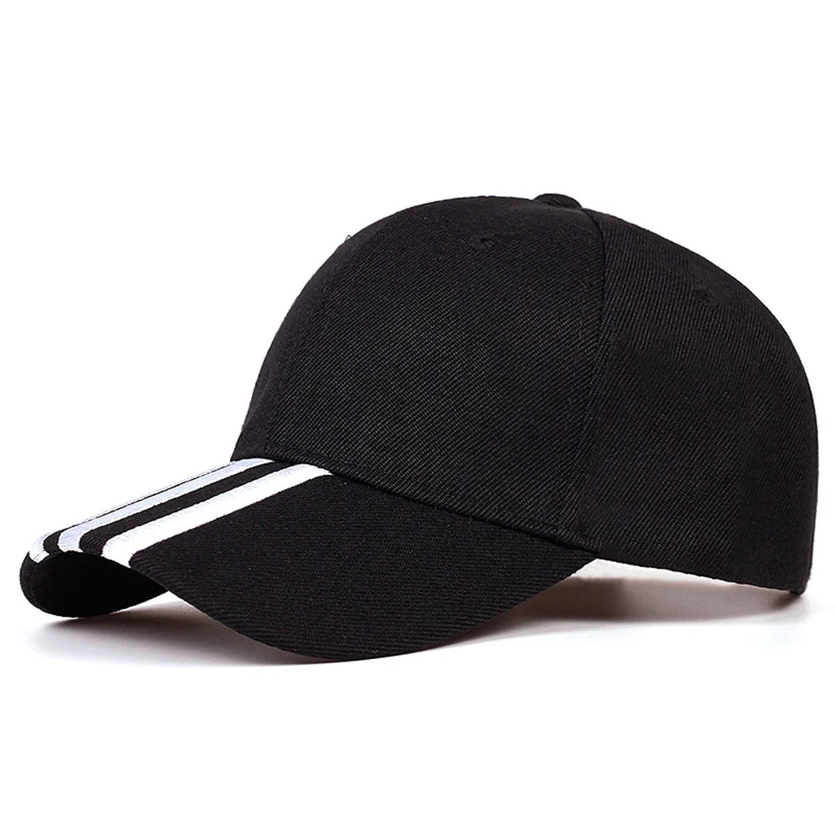 Unisex Three Horizontal Embroidery Baseball Caps Sunscreen Hat