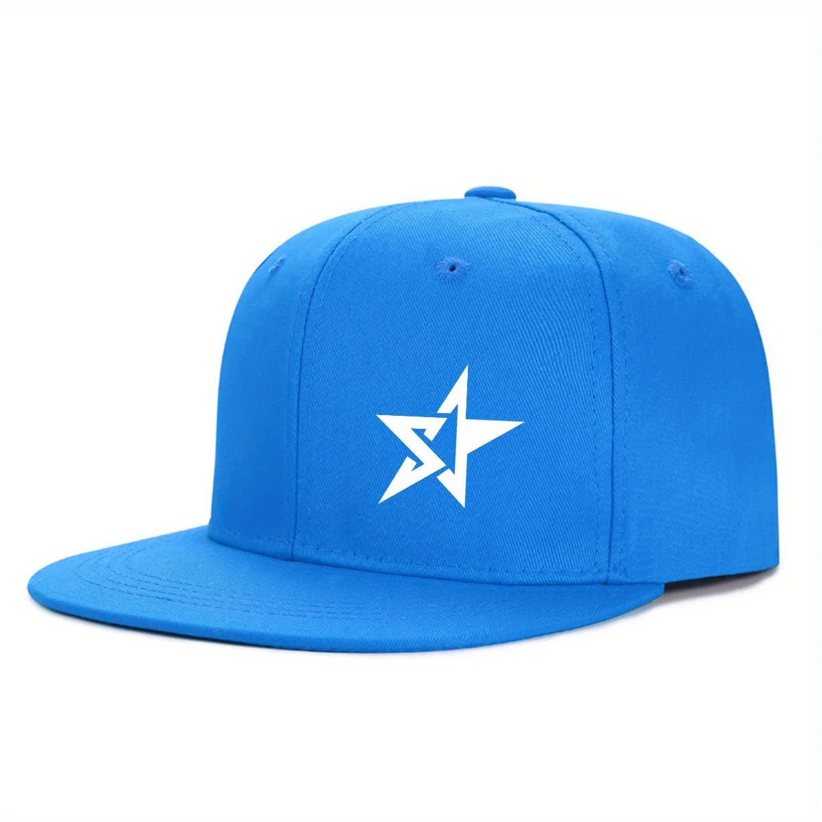 Snapback Caps Hardtop bBreathable Wide Brimmed Hip-Hop