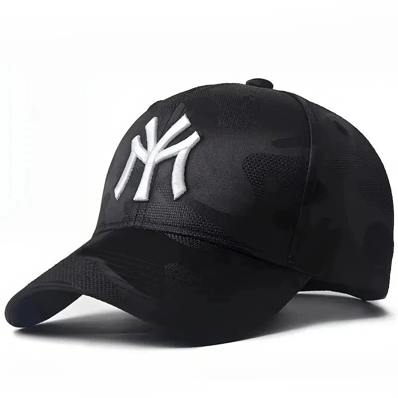 Fashion Letter Embroidery Camouflage Baseball Hats