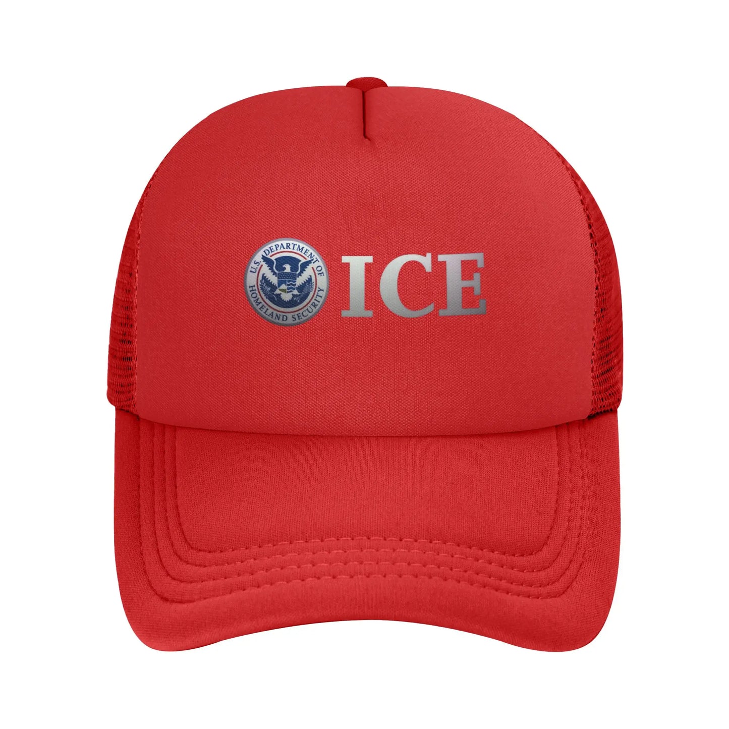 Immigration and Customs Enforcement ICE Trucker Cap Mesh Baseball Caps