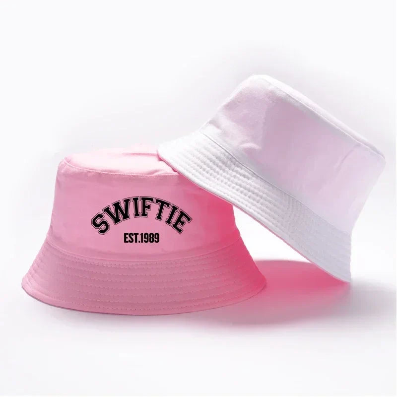 Bucket Hat Print 1989 Summer Cotton Sun Beach Hat