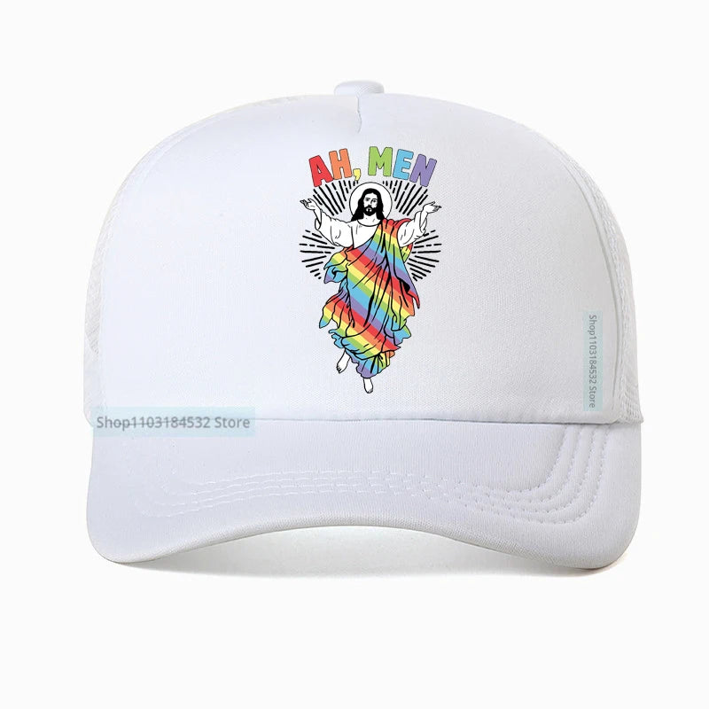 Jesus Christ 3D Print Baseball Cap
